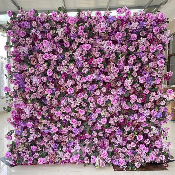 3D Flower Wall -  Lilac Bliss Floral Wall Backdrop