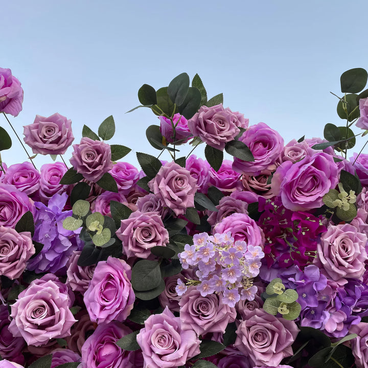 3D Flower Wall -  Lilac Bliss Floral Wall Backdrop