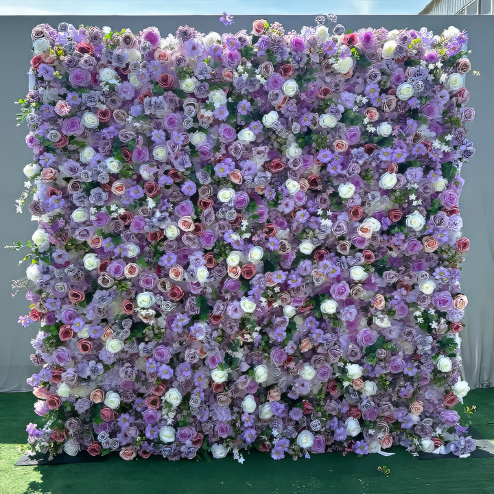 3D Flower Wall - Lavender Dreams Floral Wall Backdrop