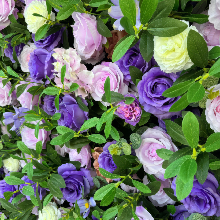 3D Flower Wall - Lavender Bliss Floral Wall Backdrop