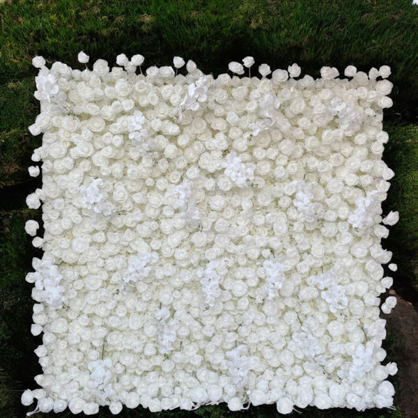 Pure Elegance Floral Wall Backdrop