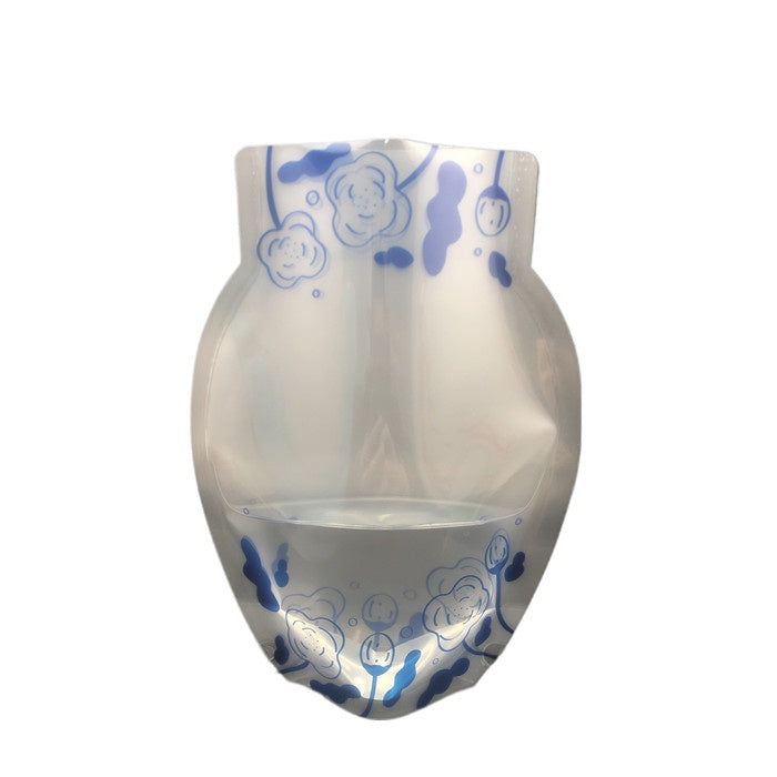 Foldable Plastic Bag Vase Pack 10