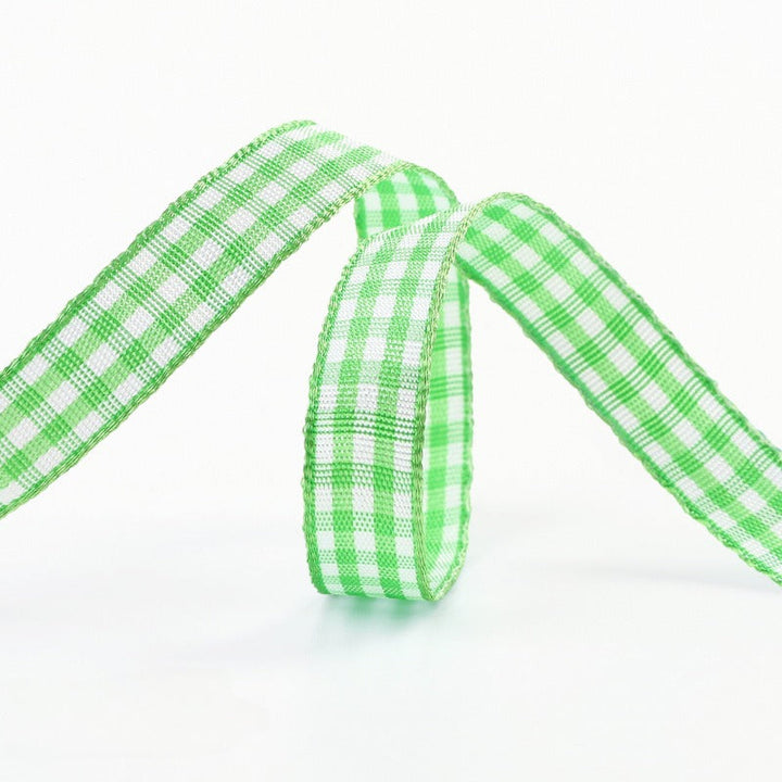 Plaid Ribbon for Gift Wrapping (10mmx45m)