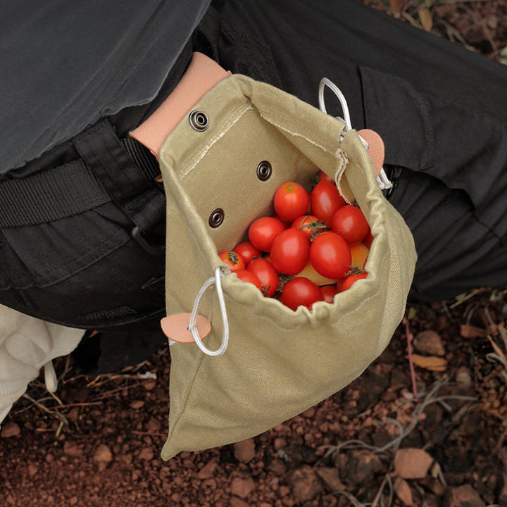 Waterproof Canvas Foldable Waist Tool Bag