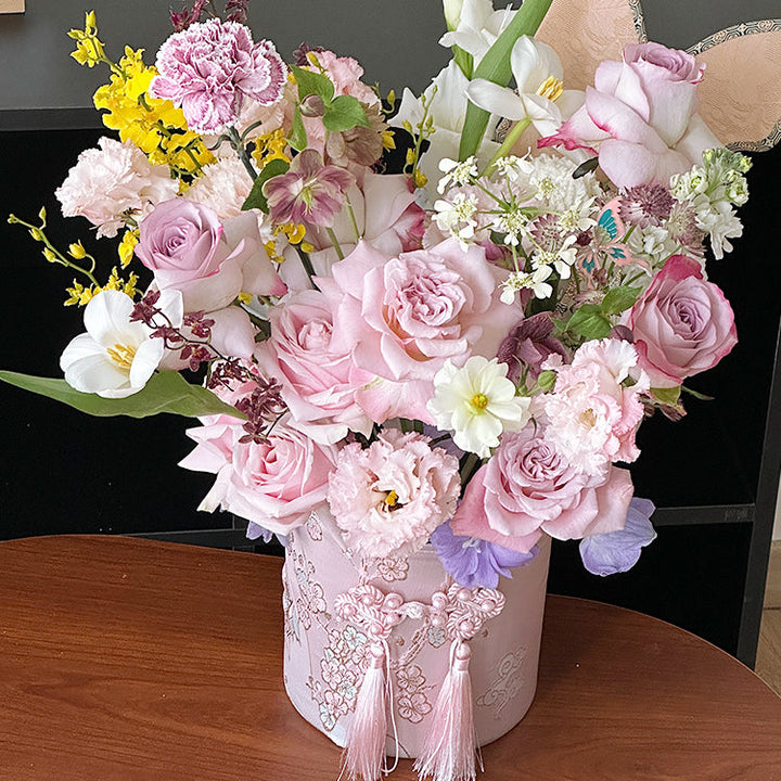 Mother's Day Vintage Floral Bouquet Box