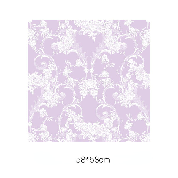 Spring Botanical Print Flower Wrapping Paper Pack 20 (58x58cm)