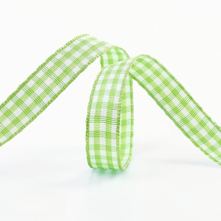 Plaid Ribbon for Gift Wrapping (10mmx45m)