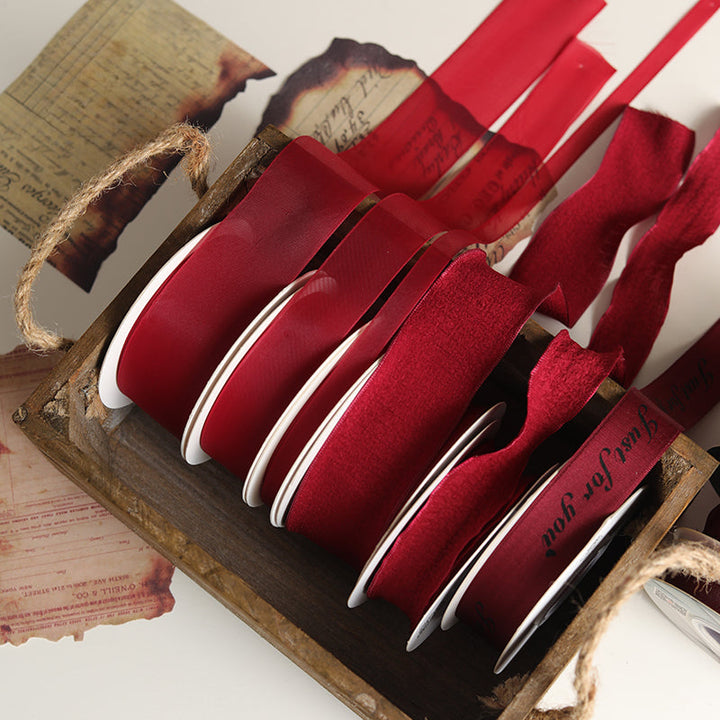 Vintage Red Ribbon for Valentine's Day is a delightful addition to your valentine's gifts collection.