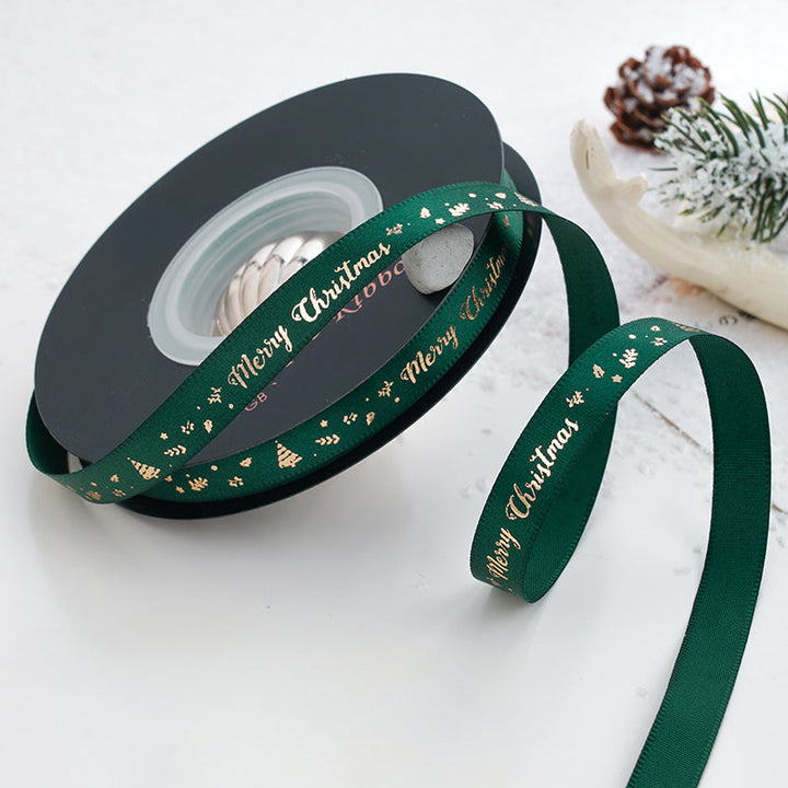 24 Yards Christmas Satin Ribbon for Crafts is a wonderful addition to your christmas arrangements collection.