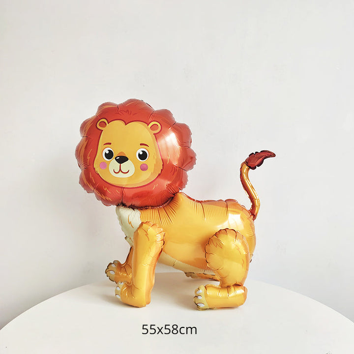 Self Stand Giant Jungle Animal Balloon