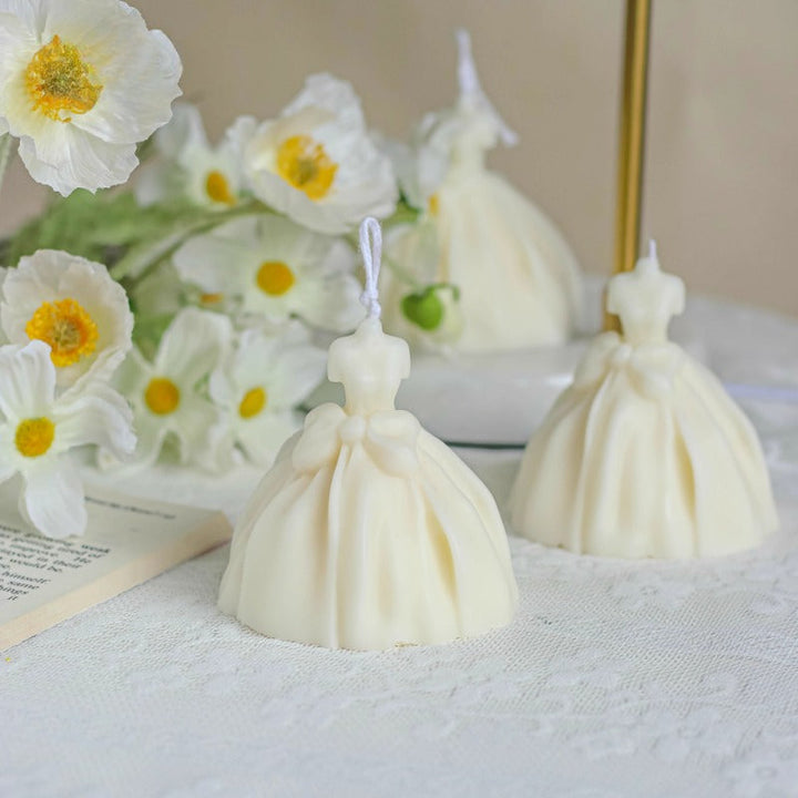 White Wedding Dress Aromatherapy Candle