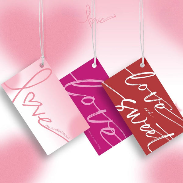 Valentine's Day Gift Tags Hanging Labels Pack 20 is a delightful addition to your valentine's day flowers collection.