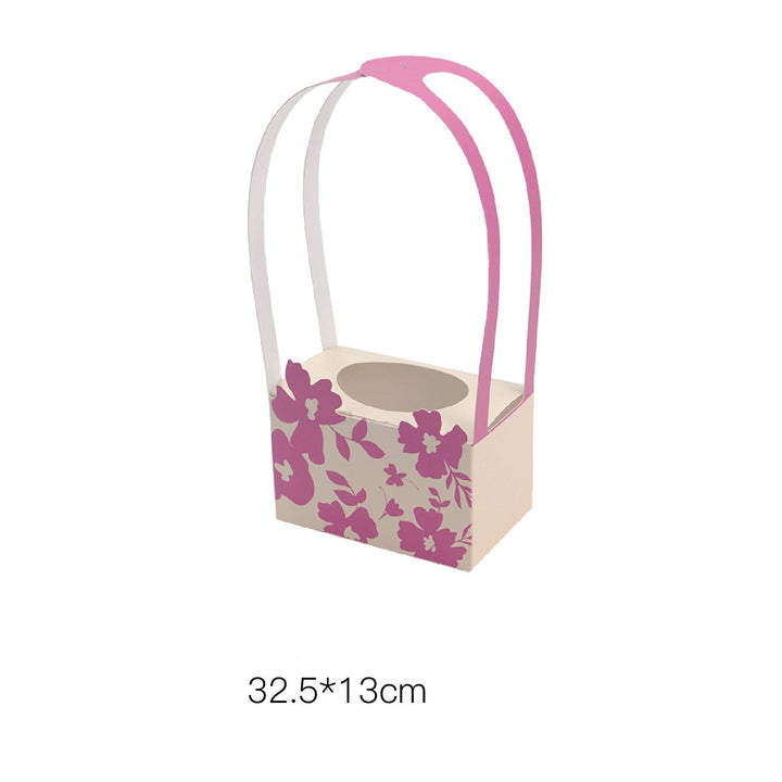 Spring Floral Portable Flower Box Pack 6 (32.5x13cm)