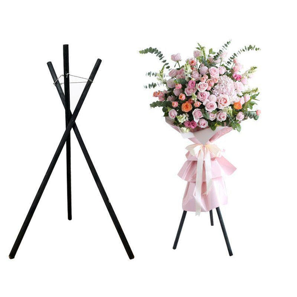 Floral Easel Wooden Tripods for Event Ceremonies, perfect as florist supply.