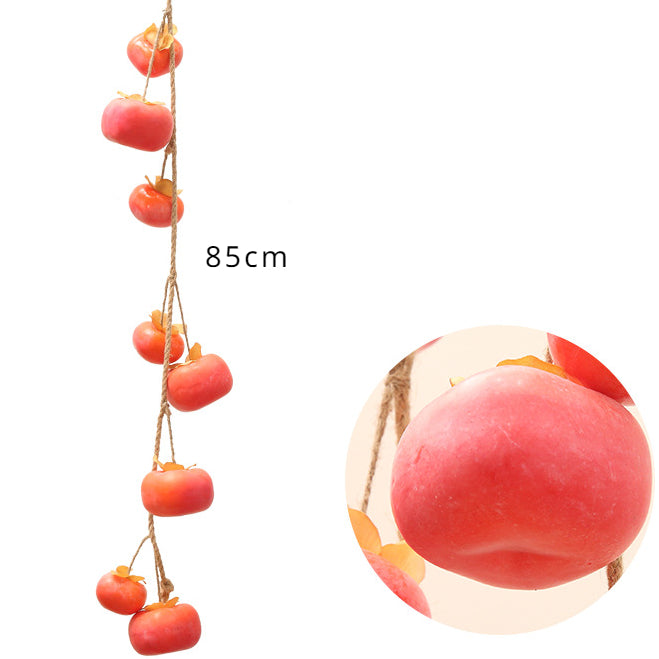 Artificial Persimmon Hanging Decoration (85cmL), perfect as artificial plants.