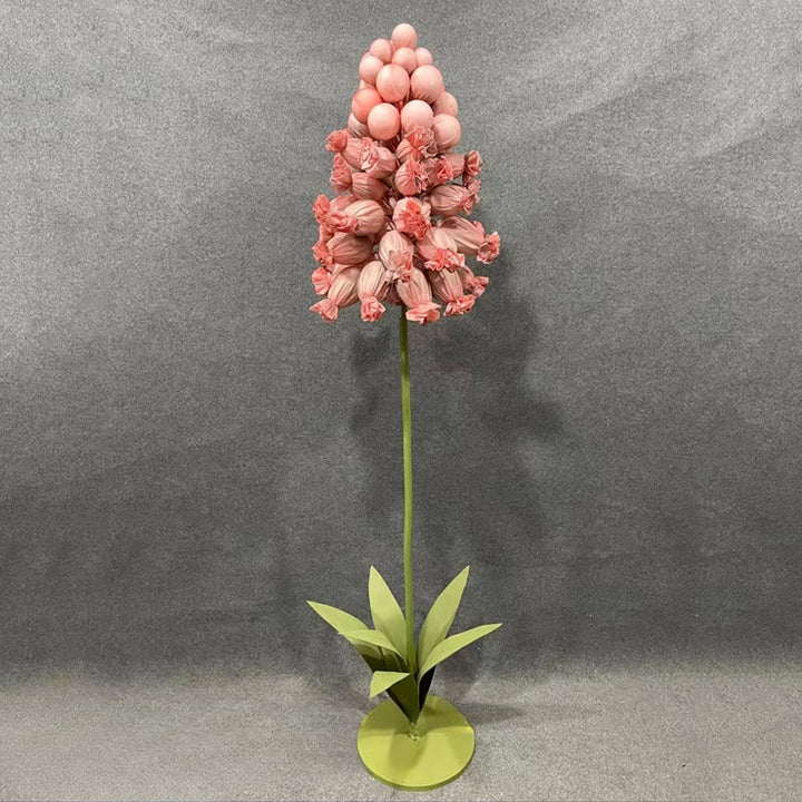 wedding decorations Artificial Hyacinth Flower Backdrop, perfect wedding decoration