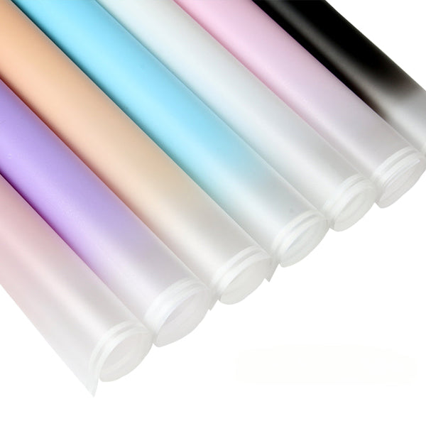 Translucent Gradient Cellophane Wrap Paper Pack 20 (58x58cm)