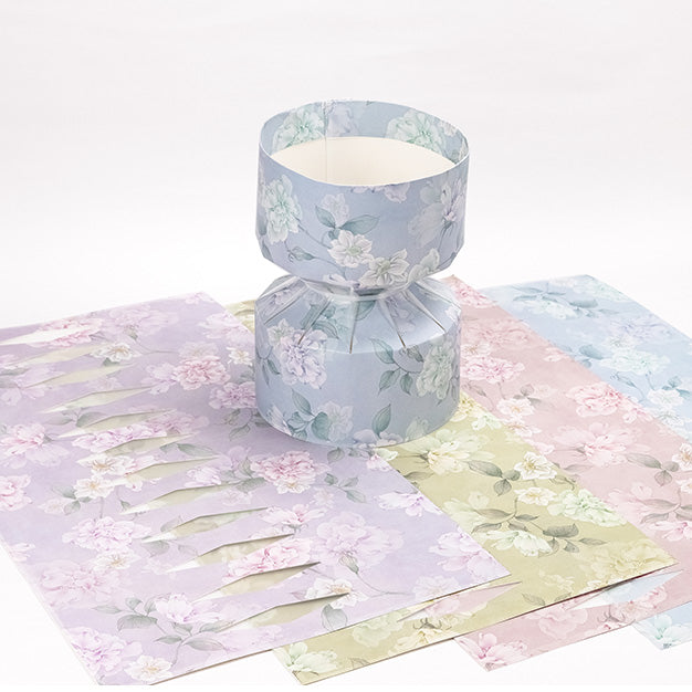Floral Lining Paper for Bouquet Wrapping Pack 10