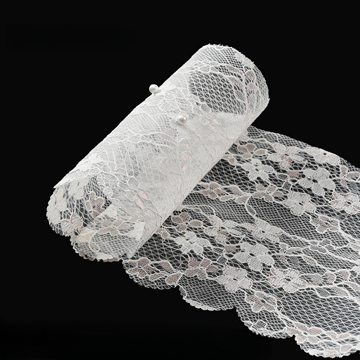 Bridal Wedding Bouquet Handle Wrapping Lace (15cmx150cm)