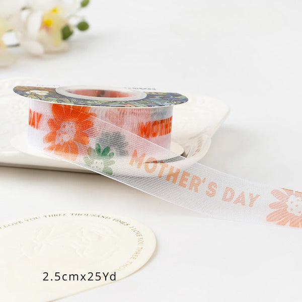 Mother's Day Gift Packaging Ribbon