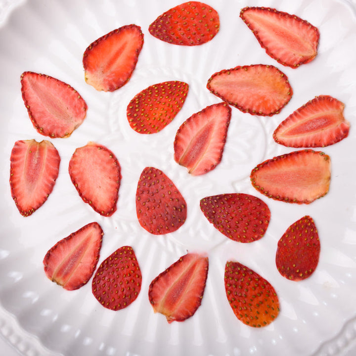 5 Pcs Dried Pressed Strawberry for DIY Crafts