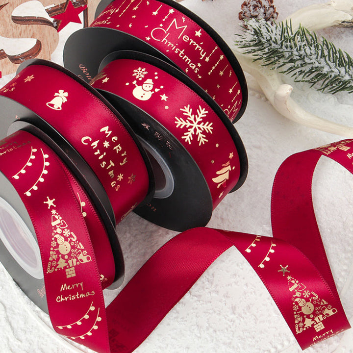 24 Yards Christmas Satin Ribbon for Crafts is a wonderful addition to your christmas decor collection.