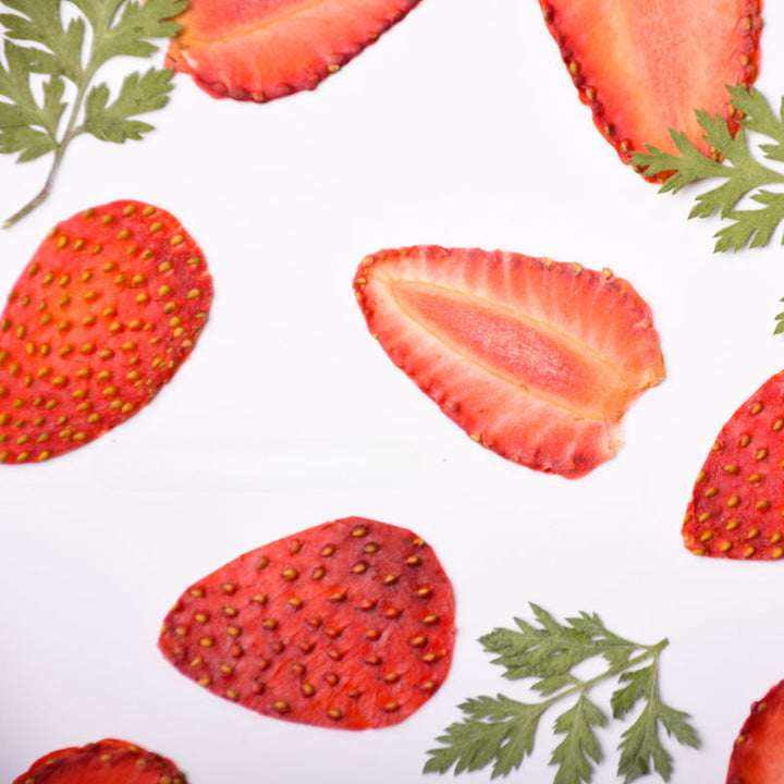 5 Pcs Dried Pressed Strawberry for DIY Crafts