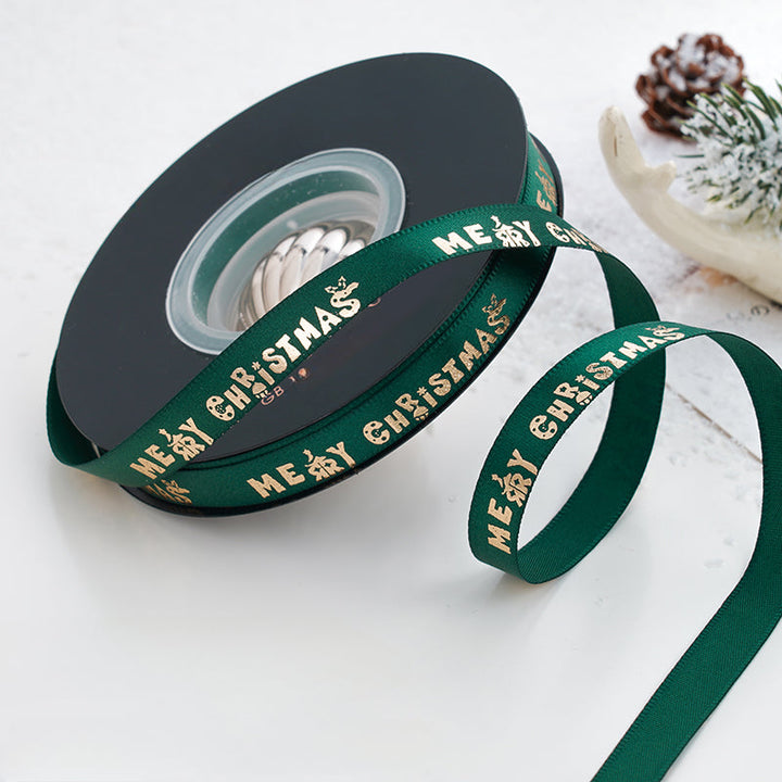 24 Yards Christmas Satin Ribbon for Crafts is a wonderful addition to your christmas arrangements collection.