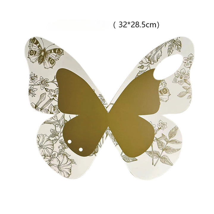 10pcs Butterfly Shaped Bouquet Flower Wrap Paper