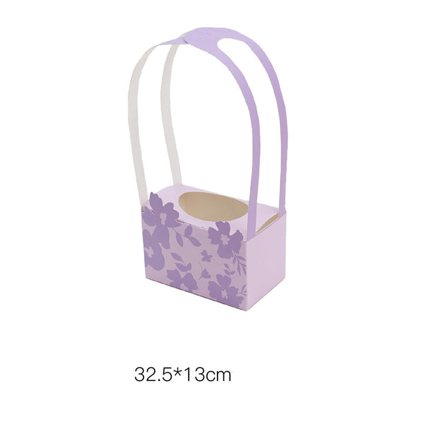 Spring Floral Portable Flower Box Pack 6 (32.5x13cm)