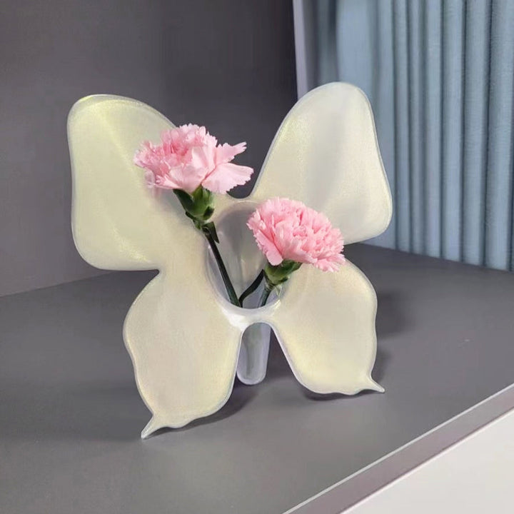 Butterfly Acrylic Photo Frame Flower Vase