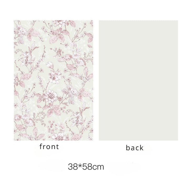 Mother's Day Vintage Floral Wrap Paper Pack 10 (38x58cm)