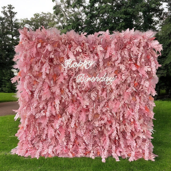 3D Flower Wall - Blush Fern Fantasy Floral Backdrop