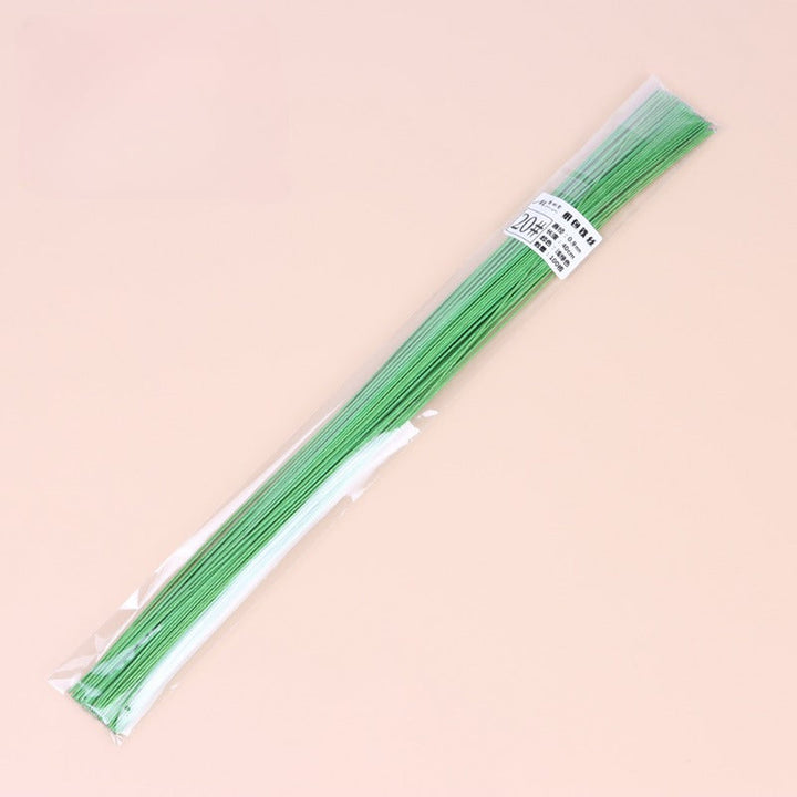 Light Green Floral Wire for Crafts Pack 100, perfect as florist supplies.