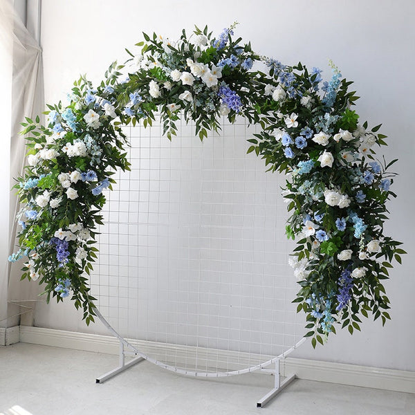 Blue Green Wedding Archway Flower for Wedding Party Decor Proposal