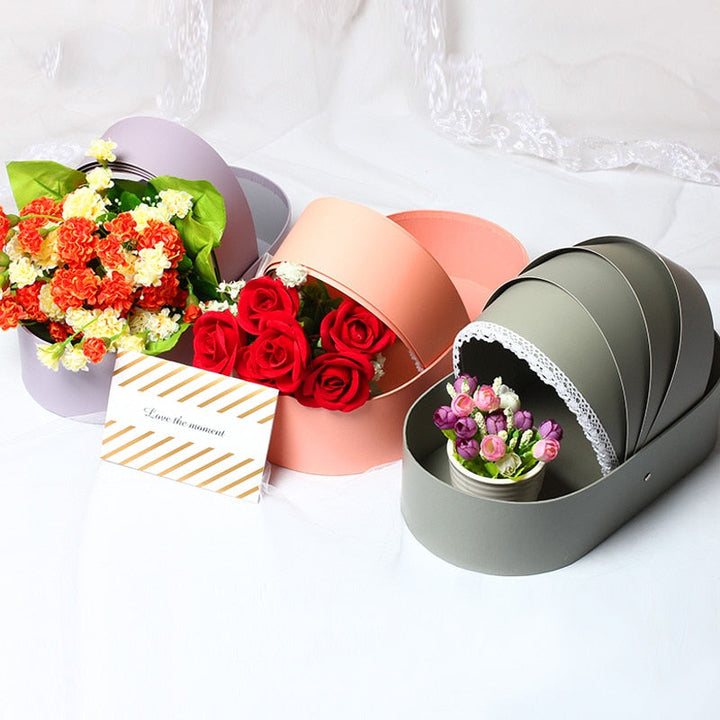 Cradle Shaped Paper Gift Wrapping Box