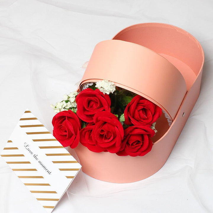 Cradle Shaped Paper Gift Wrapping Box