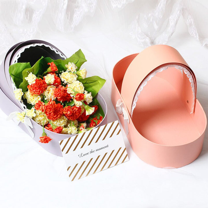 Cradle Shaped Paper Gift Wrapping Box