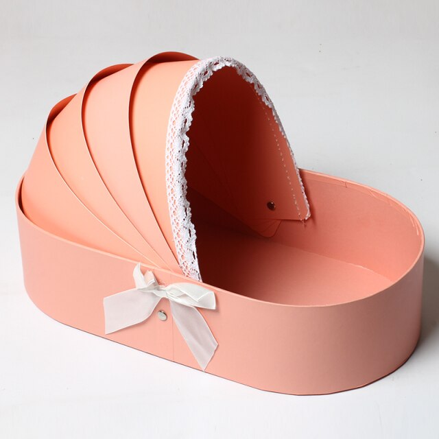 Cradle Shaped Paper Gift Wrapping Box