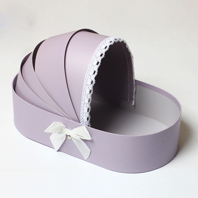 Cradle Shaped Paper Gift Wrapping Box