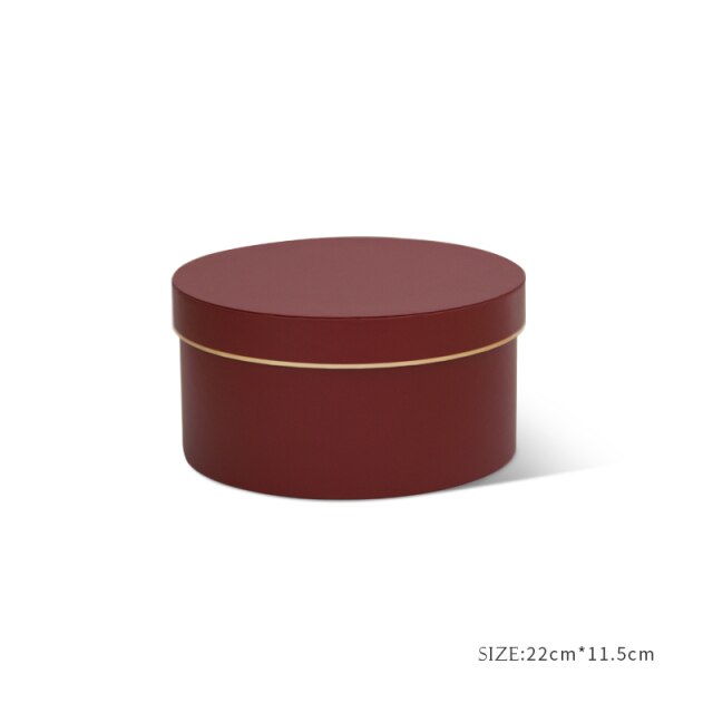 Round Gift Packaging Box with Lid