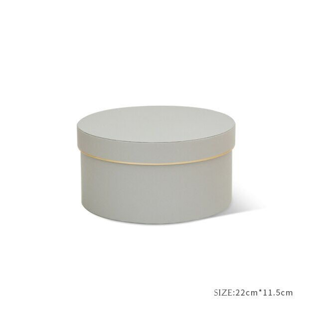 Round Gift Packaging Box with Lid