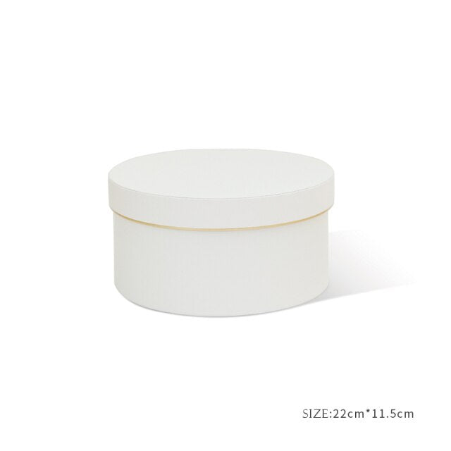 Round Gift Packaging Box with Lid