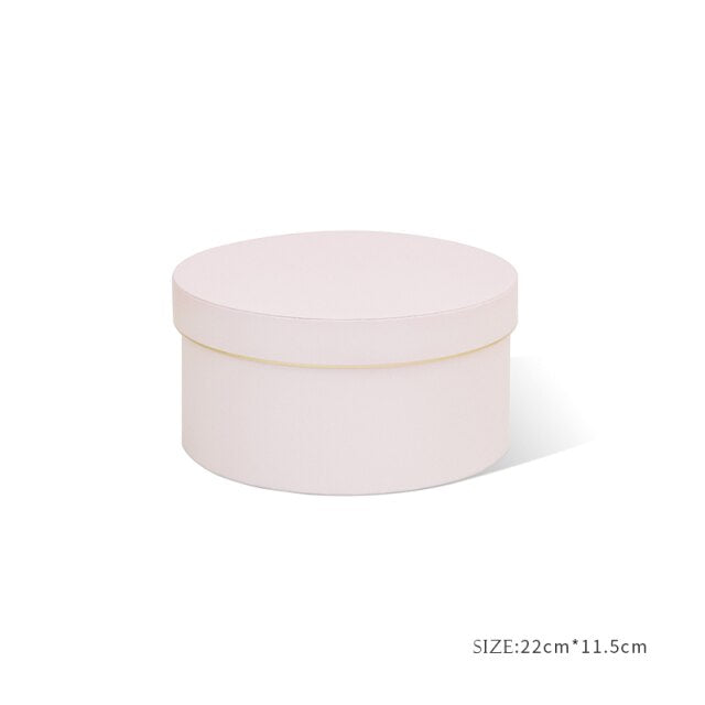 Round Gift Packaging Box with Lid