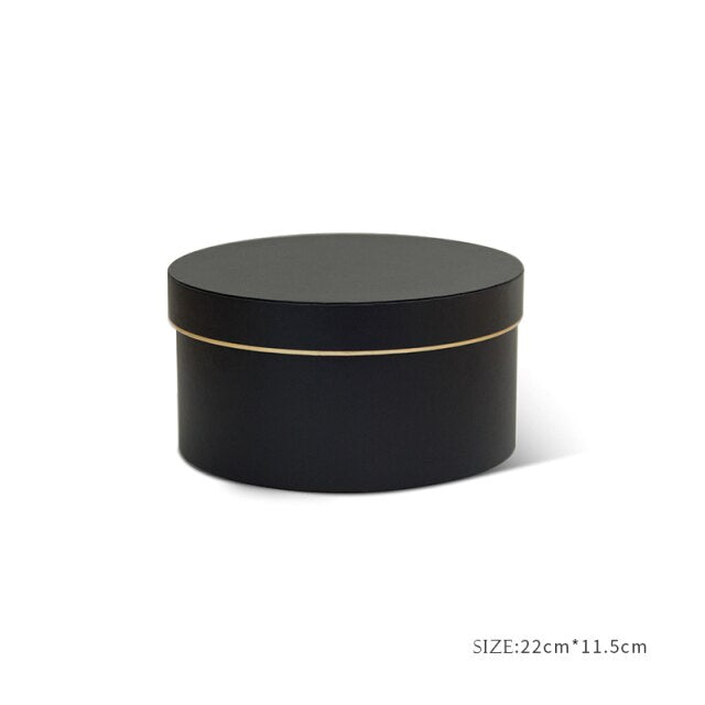 Round Gift Packaging Box with Lid