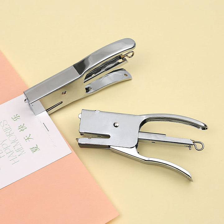 Plier Stapler Silver Stapler for Bouquet Wrapping Flower Shop Tools Equipment