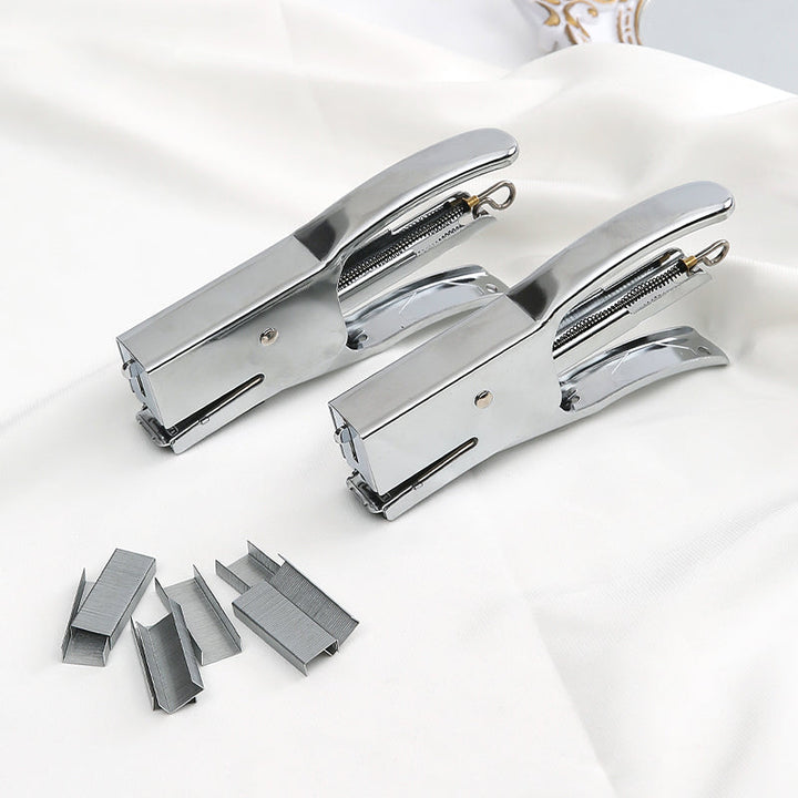 Plier Stapler Silver Stapler for Bouquet Wrapping Flower Shop Tools Equipment